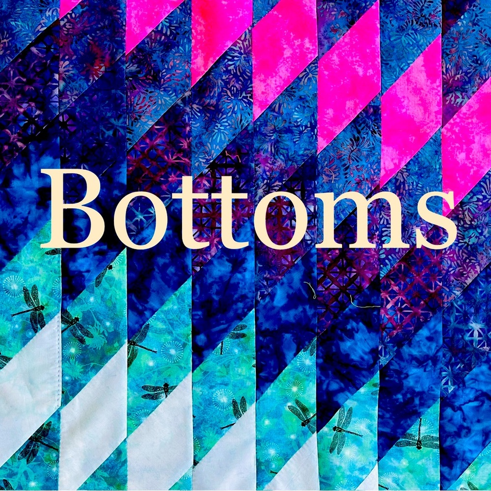 pants, shorts, overalls, etc